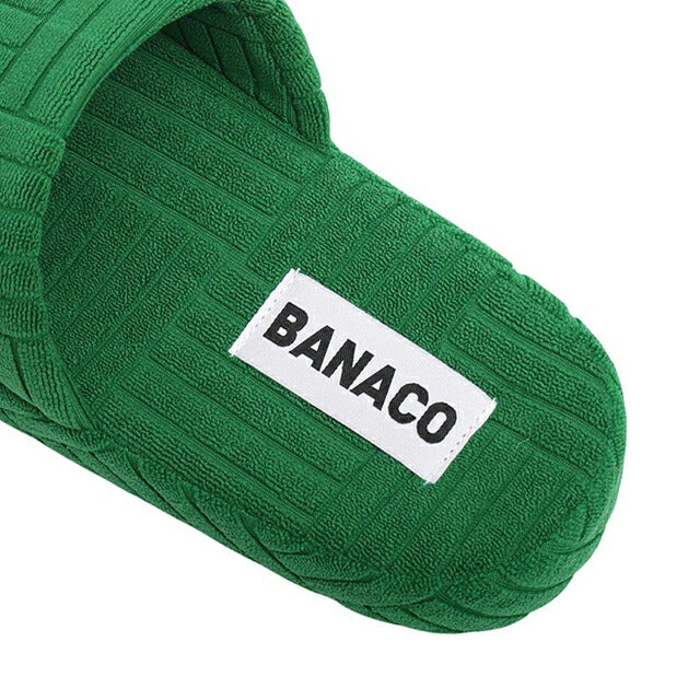 バナコ BANACO VIVID TERRY ROOM SLIPPER テリールームスリッパ ルームシューズ BNC-SLIPPER-GN-L メンズ 26-28cm 靴 WQ00057316