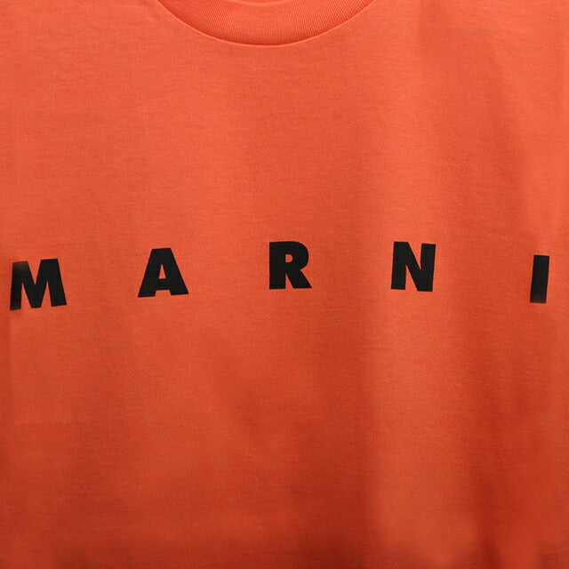 Marni MARNI T-shirt Logo Cotton Crew Neck T Marni Kids MT135U-M002MV-M00RF-0M436-14Y Women&