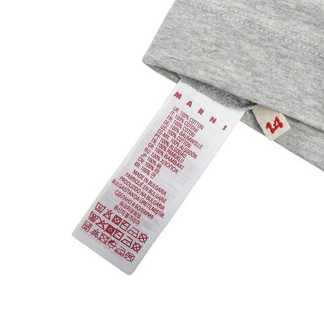 【新作】MARNI グリッターロゴTシャツ　ライトグレー　新品未使用　14Y 新品】MARNI マルニ シンプル ロゴ Tシャツ グレー 14Y L相当｜Yahoo