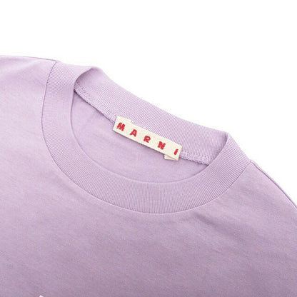マルニ MARNI Tシャツ ロゴ コットン クルーネックT マルニキッズ MT290F-M01601-M00RF-0M612-14Y レディース パープル Tシャツ WQ00057347