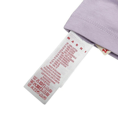 マルニ MARNI Tシャツ ロゴ コットン クルーネックT マルニキッズ MT290F-M01601-M00RF-0M612-14Y レディース パープル Tシャツ WQ00057347