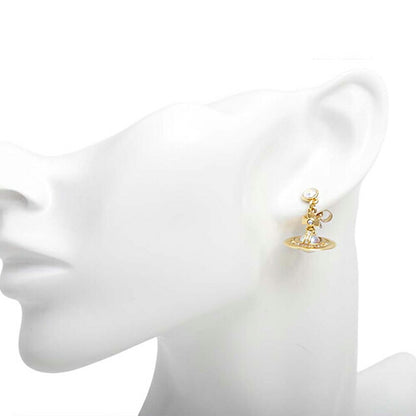 Vivienne Westwood VIVIENNE WESTWOOD 新款娇小 ORB 耳环 62020032-02R995 女士金色水晶 WQ00057371