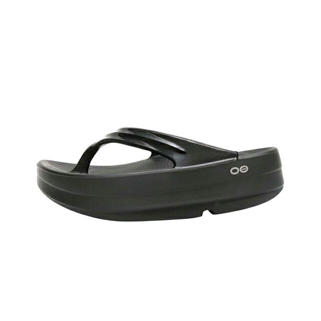 ウーフォス OOFOS OOMEGA ウーメガ リカバリーサンダル 1410-black-m6-w8 レディース Black ブラック サンダル WQ00057413