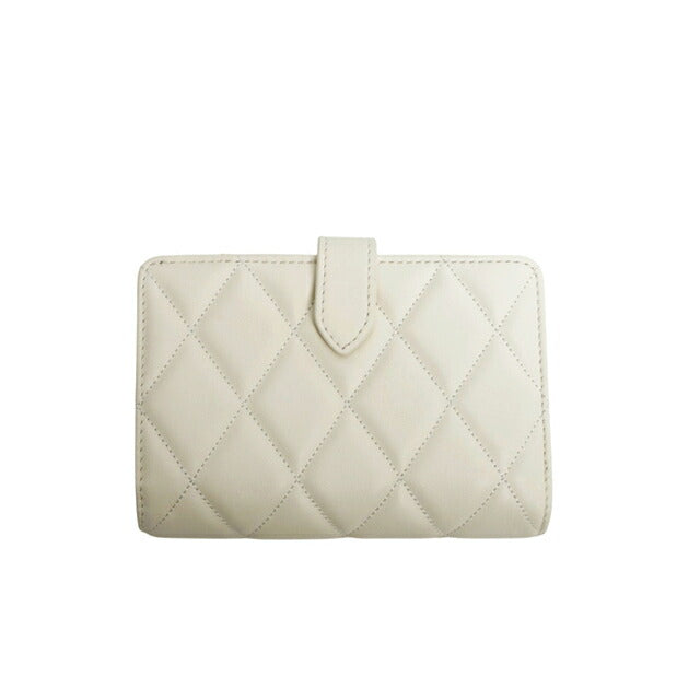 Kate Spade KATE SPADE Bifold Wallet Bifold Wallet Quilted Medium Bifold Wallet KN755-100 Women&