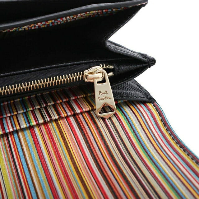 ポールスミス PAUL SMITH 長財布 m1a-4608x-bmults-79 メンズ ブラック
