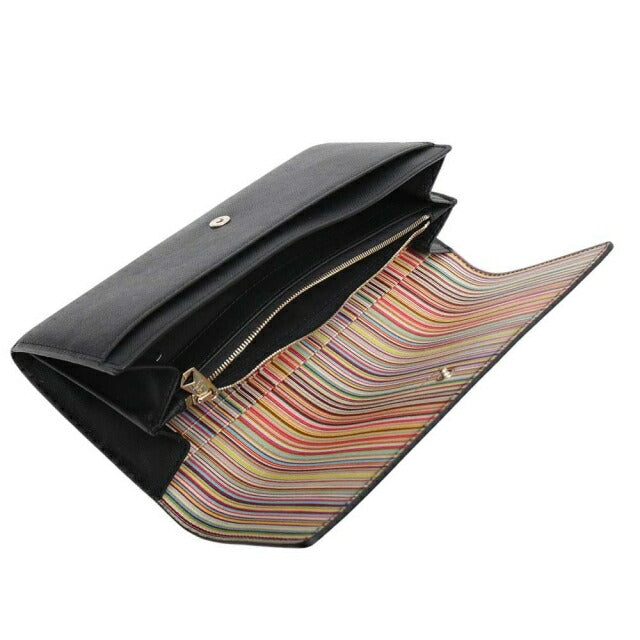 ポールスミス PAUL SMITH 長財布 m1a-4608x-bmults-79 メンズ ブラック