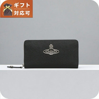 ヴィヴィアンウエストウッド VIVIENNE WESTWOOD SAFFIANO THIN LINE ORB 長財布 51050003-l001n-n402 ユニセックス WQ00057542
