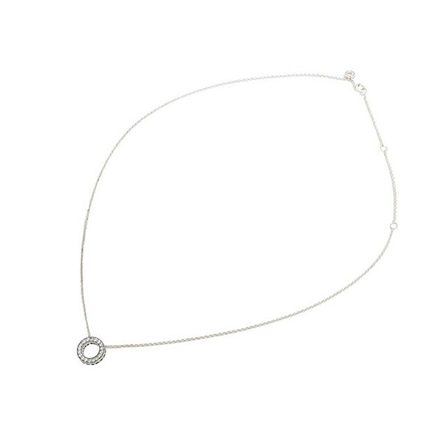 パンドラ PANDORA Pav Circle Collier Necklace ネックレス 397436cz-45 レディース シルバー WQ00057546