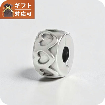 パンドラ PANDORA Moments Band of Hearts Clip Charm チャーム 791978 レディース シルバー WQ00057554