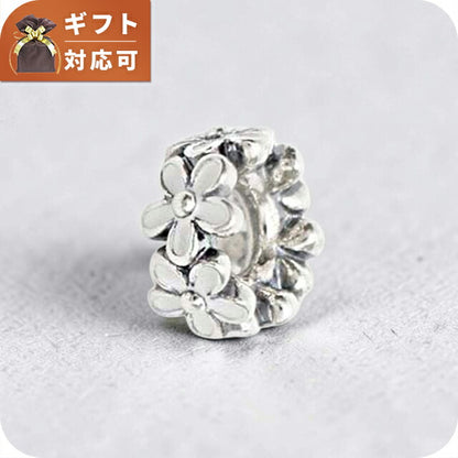 パンドラ PANDORA Moments White Daisy Flower Spacer Charm チャーム 791495en12 レディース シルバー WQ00057555