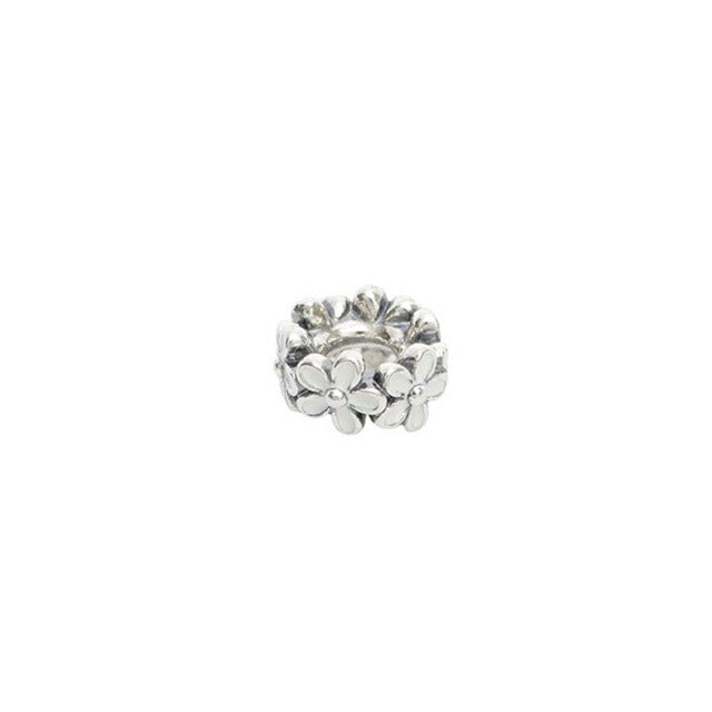 パンドラ PANDORA Moments White Daisy Flower Spacer Charm チャーム 791495en12 レディース シルバー WQ00057555