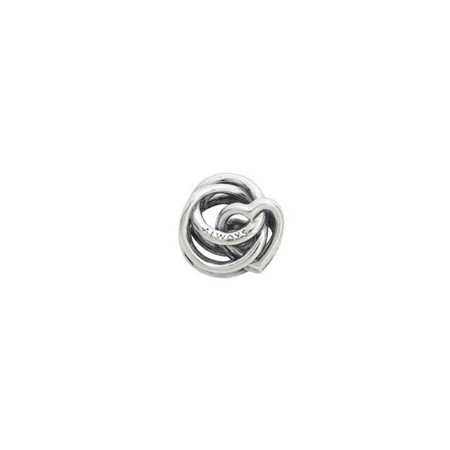 パンドラ PANDORA Moments Family Always Encircled Heart Charm チャーム 791507c00 レディース シルバー WQ00057558