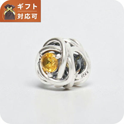 パンドラ PANDORA Moments Honey Eternity Circle Charm チャーム 790065c04 レディース ハニー イエロー系 WQ00057563