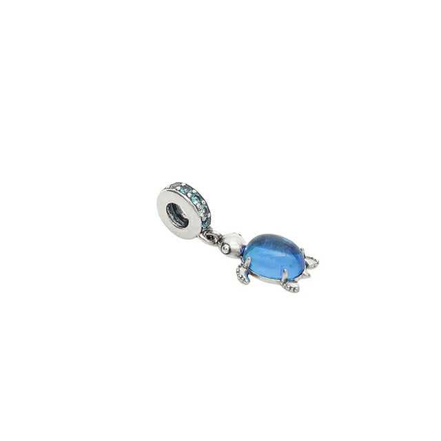 パンドラ PANDORA Moments Murano Glass Sea Turtle Dangle Charm チャーム 798939c01 レディース ブルー WQ00057570