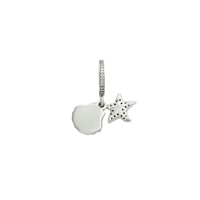 パンドラ PANDORA Moments Starfish & Sea Shell Dangle Charm