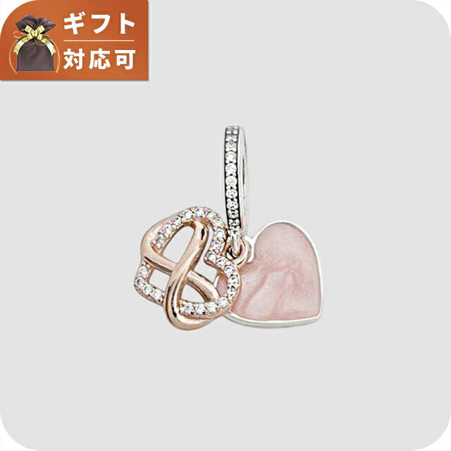 パンドラ PANDORA Moments Sparkling Infinity Heart Dangle Charm チャーム 788878c01 レディース ピンク WQ00057573