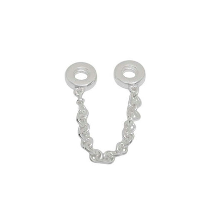 パンドラ PANDORA Moments Linked Hearts Safety Chain チャーム 792274c00-05 レディース シルバー WQ00057576