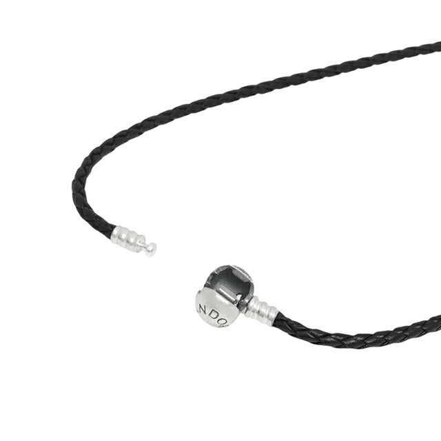 Pandora PANDORA Moments Double Black Leather Bracelet 590745cbk-d2