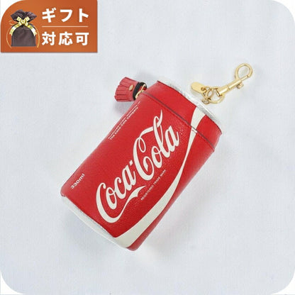 ANYA HINDMARCH Coca Cola Coin Purse Charm 179546 Unisex Bright Red WQ00057631