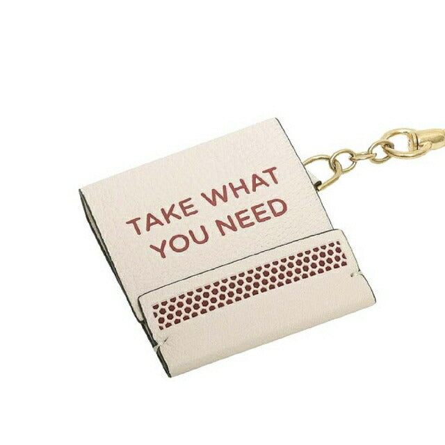ANYA HINDMARCH Take What You Need Book Match Charm 199469 Unisex Chalk WQ00057640
