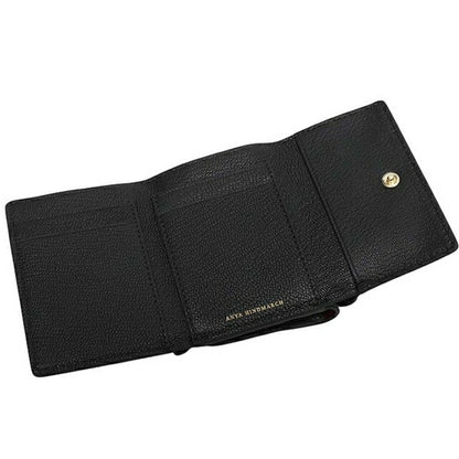 ANYA HINDMARCH Eyes Mini Trifold Wallet Trifold Wallet Trifold Wallet 195645 Unisex Black WQ00057642