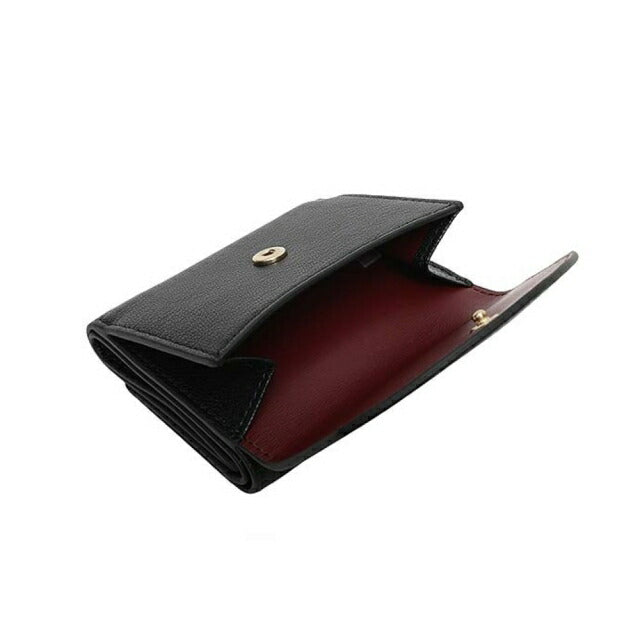 ANYA HINDMARCH Eyes Mini Trifold Wallet Trifold Wallet Trifold Wallet 195645 Unisex Black WQ00057642