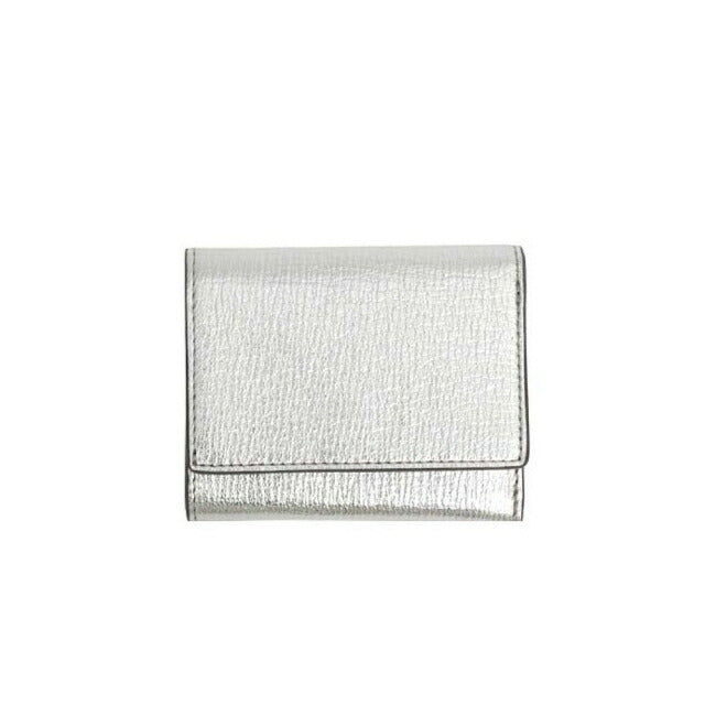 ANYA HINDMARCH Eyes Mini Trifold Wallet Trifold Wallet Trifold Wallet 195638 Unisex Silver WQ00057644