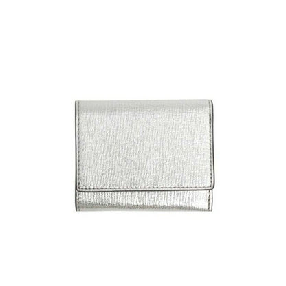 ANYA HINDMARCH Eyes Mini Trifold Wallet Trifold Wallet Trifold Wallet 195638 Unisex Silver WQ00057644