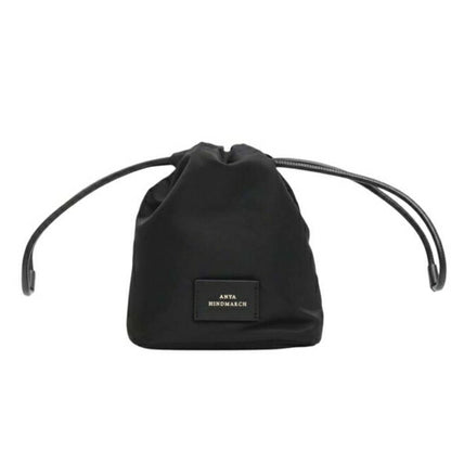 アニヤハインドマーチ ANYA HINDMARCH Eyes ドローストリング・ポーチ 193566 ユニセックス Black(ブラック) WQ00057646