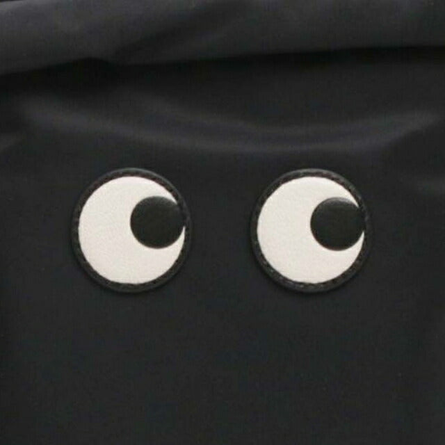 アニヤハインドマーチ ANYA HINDMARCH Eyes ドローストリング・ポーチ 193566 ユニセックス Black(ブラック) WQ00057646