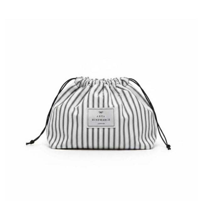 アニヤハインドマーチ ANYA HINDMARCH Eyes ドローストリング・ポーチ 193566 ユニセックス Black(ブラック) WQ00057646