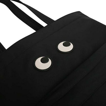 ANYA HINDMARCH Eyes Tote Tote Bag 193580 Unisex Black WQ00057648