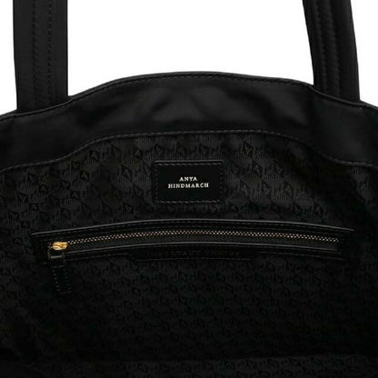 ANYA HINDMARCH Eyes Tote Tote Bag 193580 Unisex Black WQ00057648