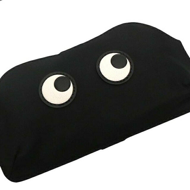 ANYA HINDMARCH Eyes Sunglasses Holder 180283 Unisex Black WQ00057649