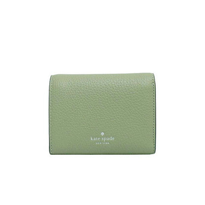 ケイトスペード KATE SPADE ケイラ スモール Lジップ ウォレット 二つ折り財布 二折財布 kk056-202 レディース elm カーキ WQ00057845