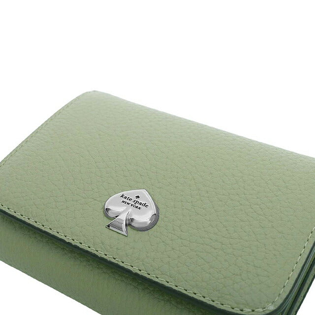 ケイトスペード KATE SPADE ケイラ スモール Lジップ ウォレット 二つ折り財布 二折財布 kk056-202 レディース elm カーキ WQ00057845