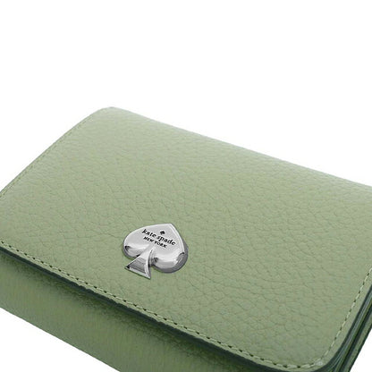 ケイトスペード KATE SPADE ケイラ スモール Lジップ ウォレット 二つ折り財布 二折財布 kk056-202 レディース elm カーキ WQ00057845
