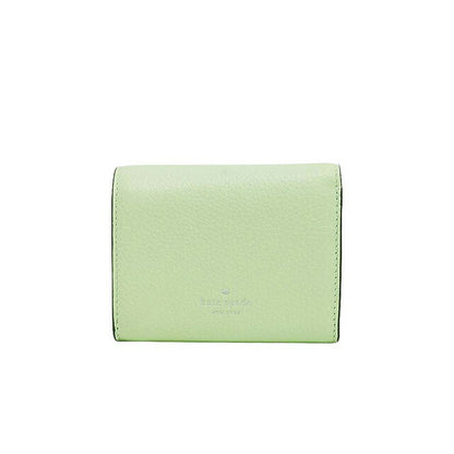 ケイトスペード KATE SPADE ケイラ スモール Lジップ ウォレット 二つ折り財布 二折財布 kk056-306 レディース lime frosting WQ00057846