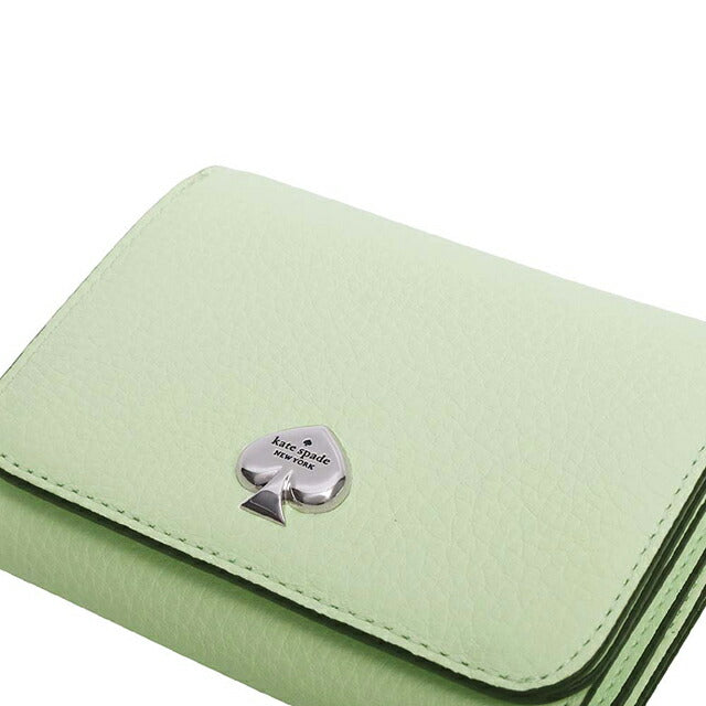 ケイトスペード KATE SPADE ケイラ スモール Lジップ ウォレット 二つ折り財布 二折財布 kk056-306 レディース lime frosting WQ00057846
