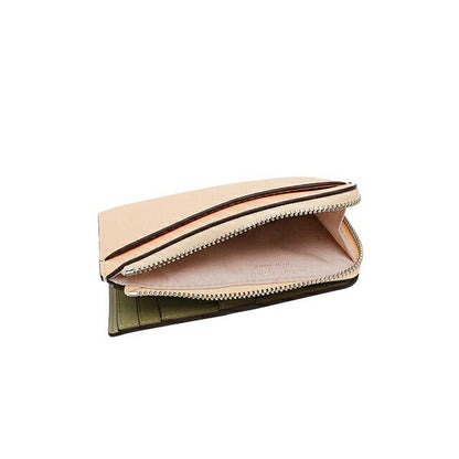 ケイトスペード KATE SPADE スモール Lジップ ウォレット 二つ折り財布 二折財布 kn764-700 レディース crisp peach ピンクベージュ カーキ WQ00057848