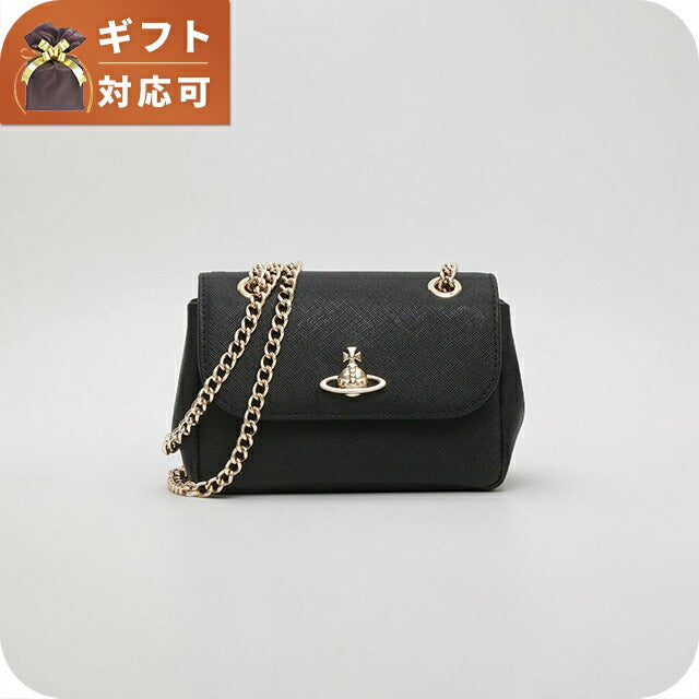 ヴィヴィアンウエストウッド VIVIENNE WESTWOOD SMALL PURSE CHAIN ショルダーバッグ 鞄 5c01000bw-l001n-n402 レディース N402 ブラック WQ00057851