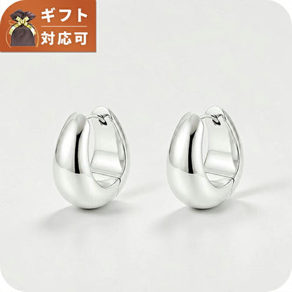 トムウッド Tom Wood Ice Hoops Medium ピアス 100511-os シルバー WQ00057869
