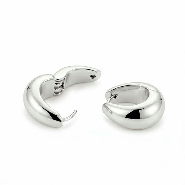 トムウッド Tom Wood Ice Hoops Medium ピアス 100511-os シルバー WQ00057869