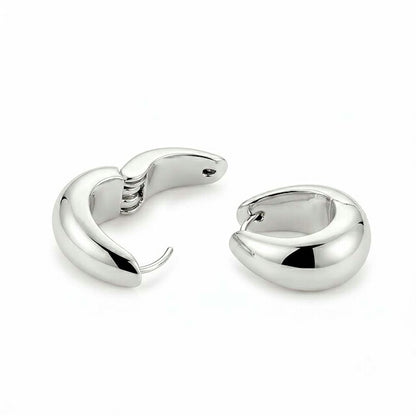 トムウッド Tom Wood Ice Hoops Medium ピアス 100511-os シルバー WQ00057869