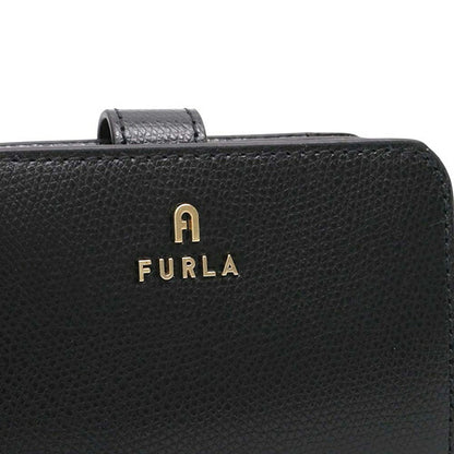 フルラ FURLA CAMELIA S COMPACT WALLETS 二つ折り財布 二折財布 wp00315-are000-o6000 レディース ブラック WQ00057877