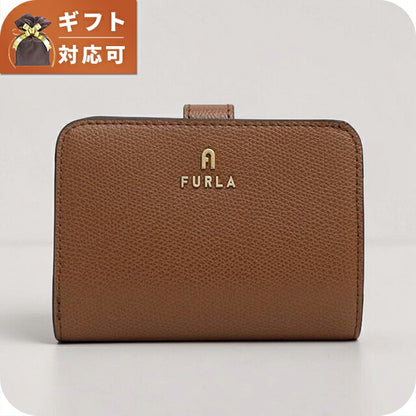 フルラ FURLA CAMELIA S COMPACT WALLETS 二つ折り財布 二折財布 wp00315-are000-03b00 レディース ブラウン WQ00057878