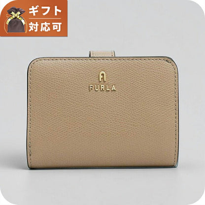 フルラ FURLA CAMELIA S COMPACT WALLETS 二つ折り財布 二折財布 wp00315-are000-1257s レディース グレージュ WQ00057879