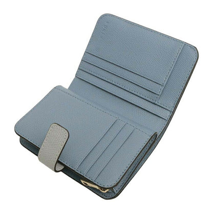 フルラ FURLA CAMELIA S COMPACT WALLETS 二つ折り財布 二折財布 wp00315-are000-4351s レディース ライトブルー×ブルー WQ00057881