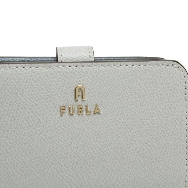 フルラ FURLA CAMELIA S COMPACT WALLETS 二つ折り財布 二折財布 wp00315-are000-4351s レディース ライトブルー×ブルー WQ00057881