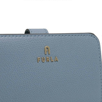 フルラ FURLA CAMELIA S COMPACT WALLETS 二つ折り財布 二折財布 wp00315-are000-4352s レディース ブルー×ライトブルー WQ00057882